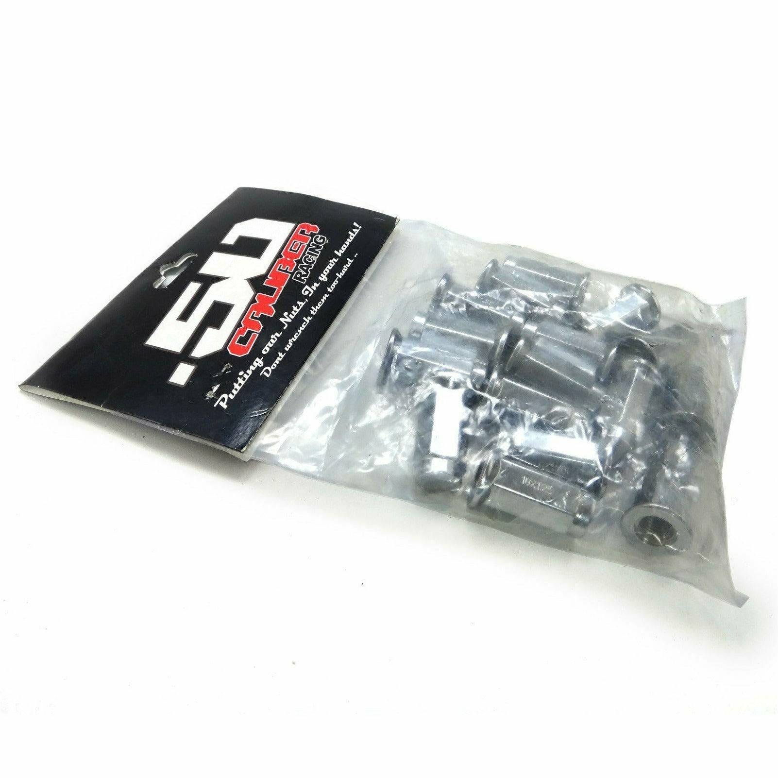 50 Caliber Racing Lug Nuts 12x1.25 17mm Hex (16 Pack)