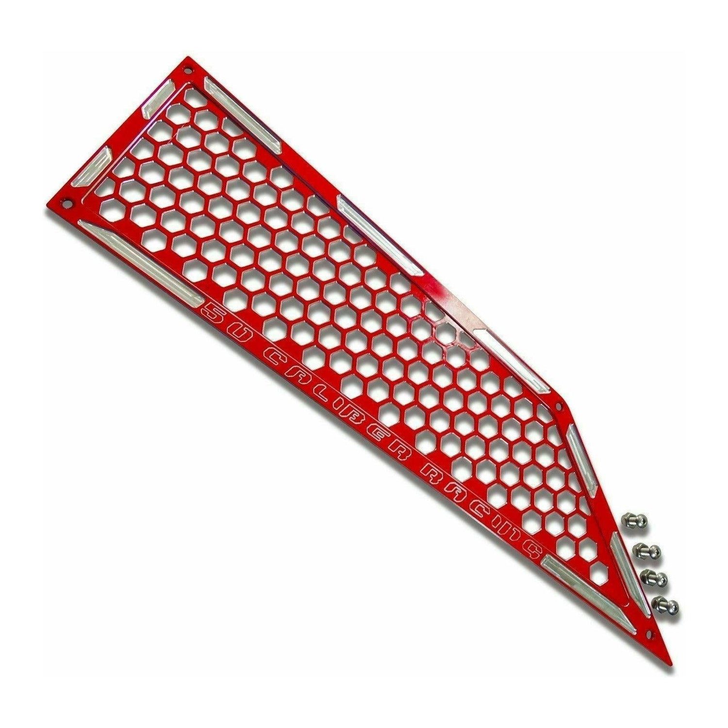 50 Caliber Racing Polaris RZR XP Turbo Billet Air Intake Grill Kit