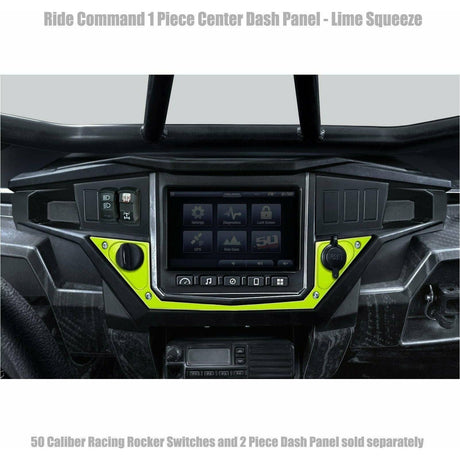 Polaris RZR XP 1000 Ride Command 1 Piece Dash Panel | 50 Caliber Racing