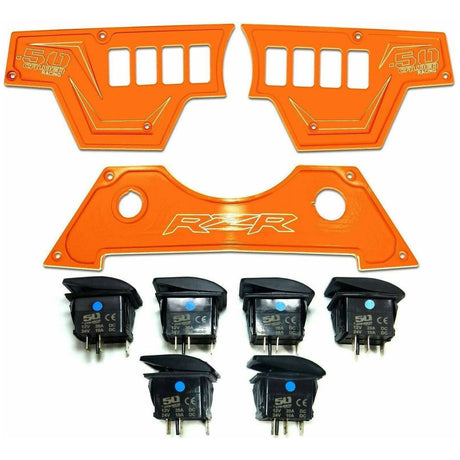 Polaris RZR XP 1000 8 Switch Dash Panel | 50 Caliber Racing