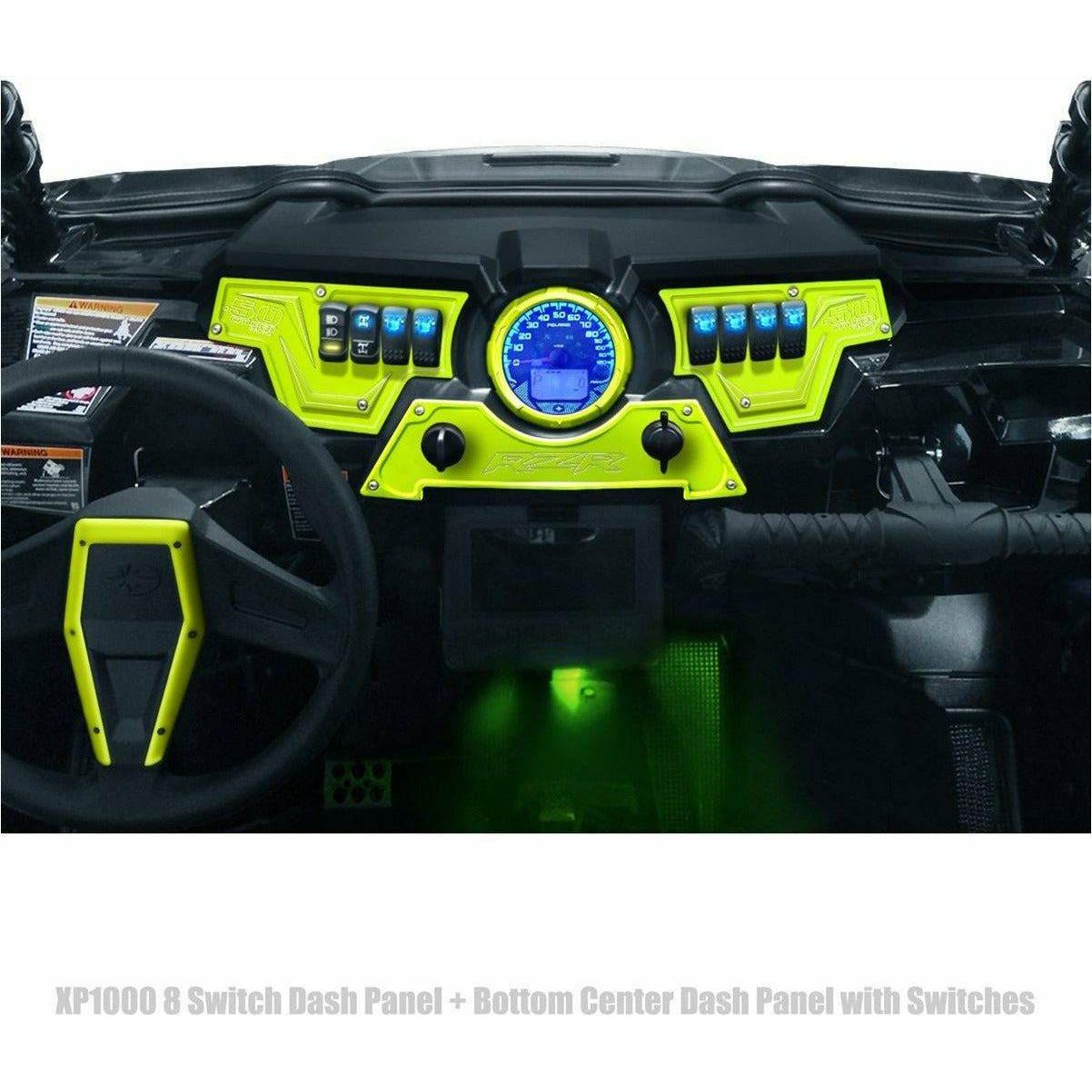 Polaris RZR XP 1000 8 Switch Dash Panel | 50 Caliber Racing