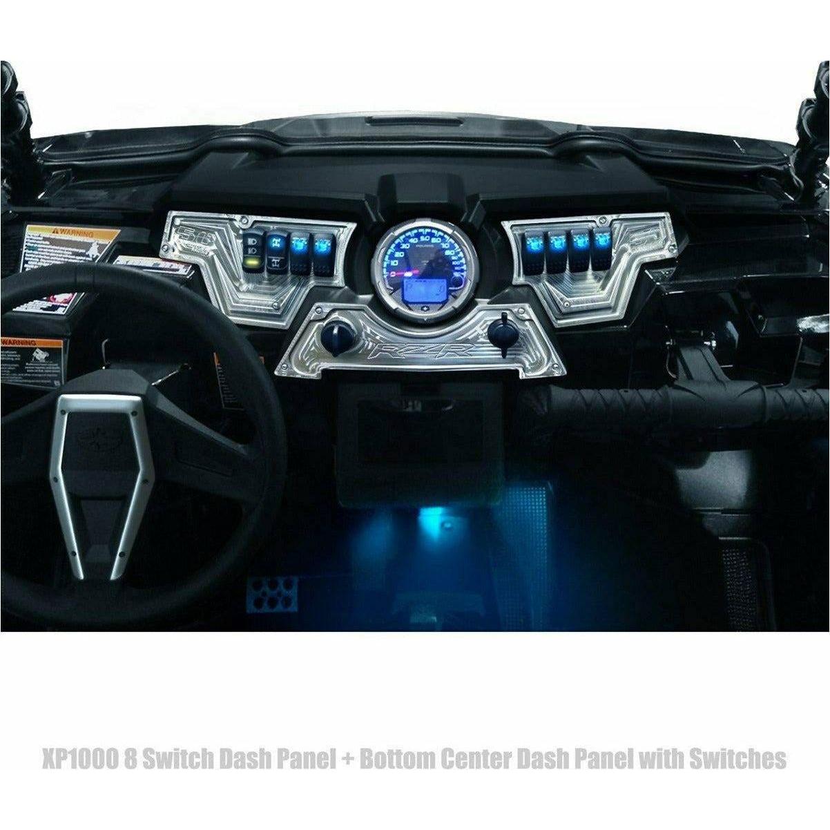 Polaris RZR XP 1000 8 Switch Dash Panel | 50 Caliber Racing