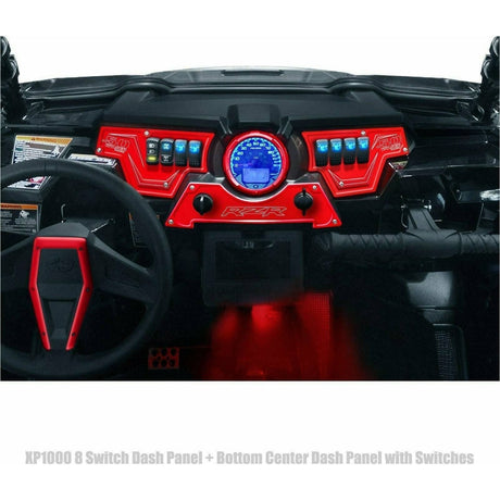 Polaris RZR XP 1000 8 Switch Dash Panel | 50 Caliber Racing