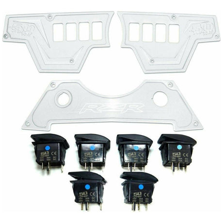 Polaris RZR XP 1000 8 Switch Dash Panel | 50 Caliber Racing
