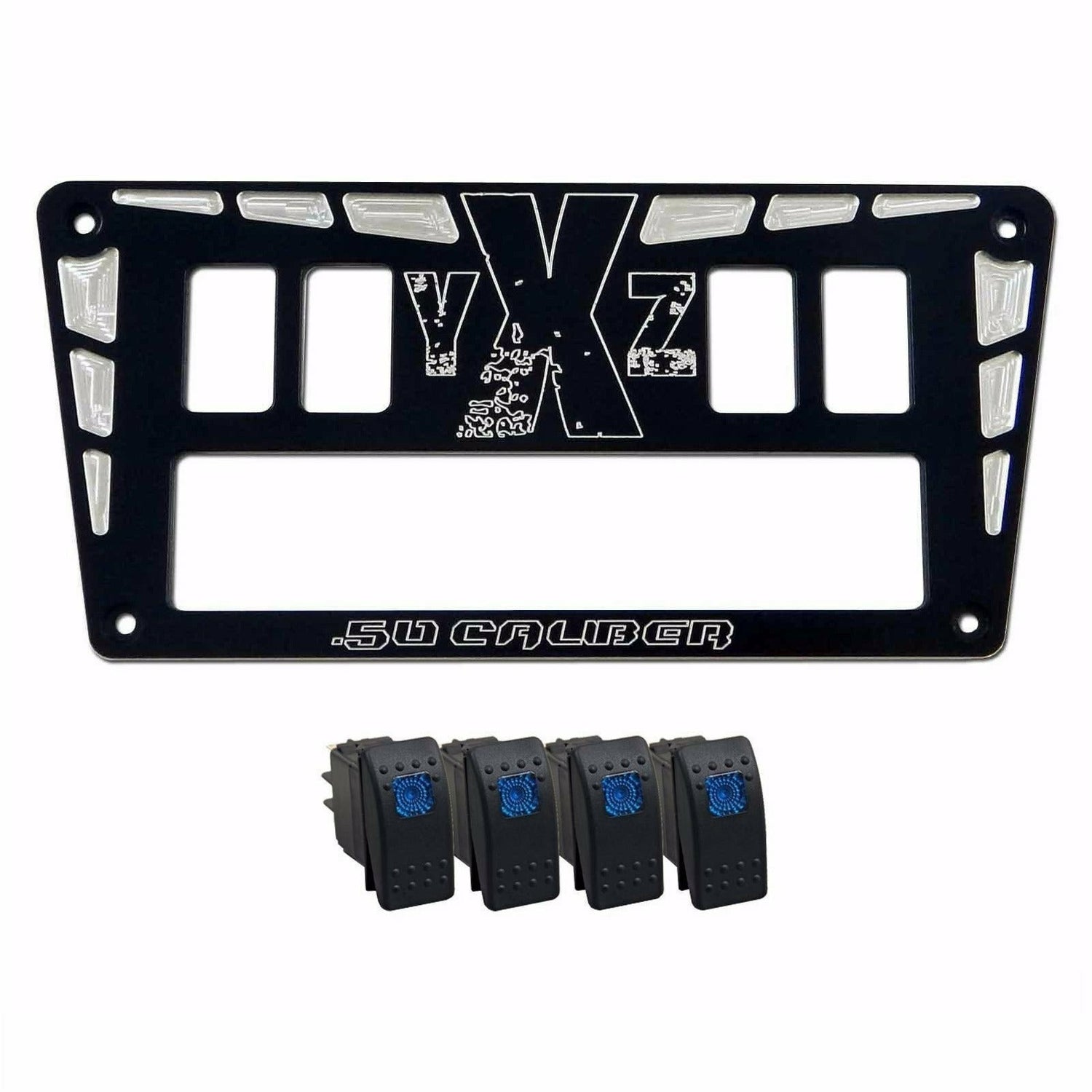 Yamaha YXZ 1000R 4 Switch Dash Panel | 50 Caliber Racing