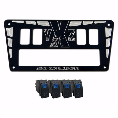 Yamaha YXZ 1000R 4 Switch Dash Panel | 50 Caliber Racing