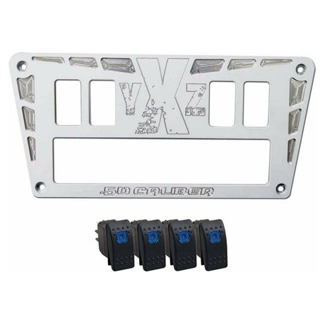 Yamaha YXZ 1000R 4 Switch Dash Panel | 50 Caliber Racing