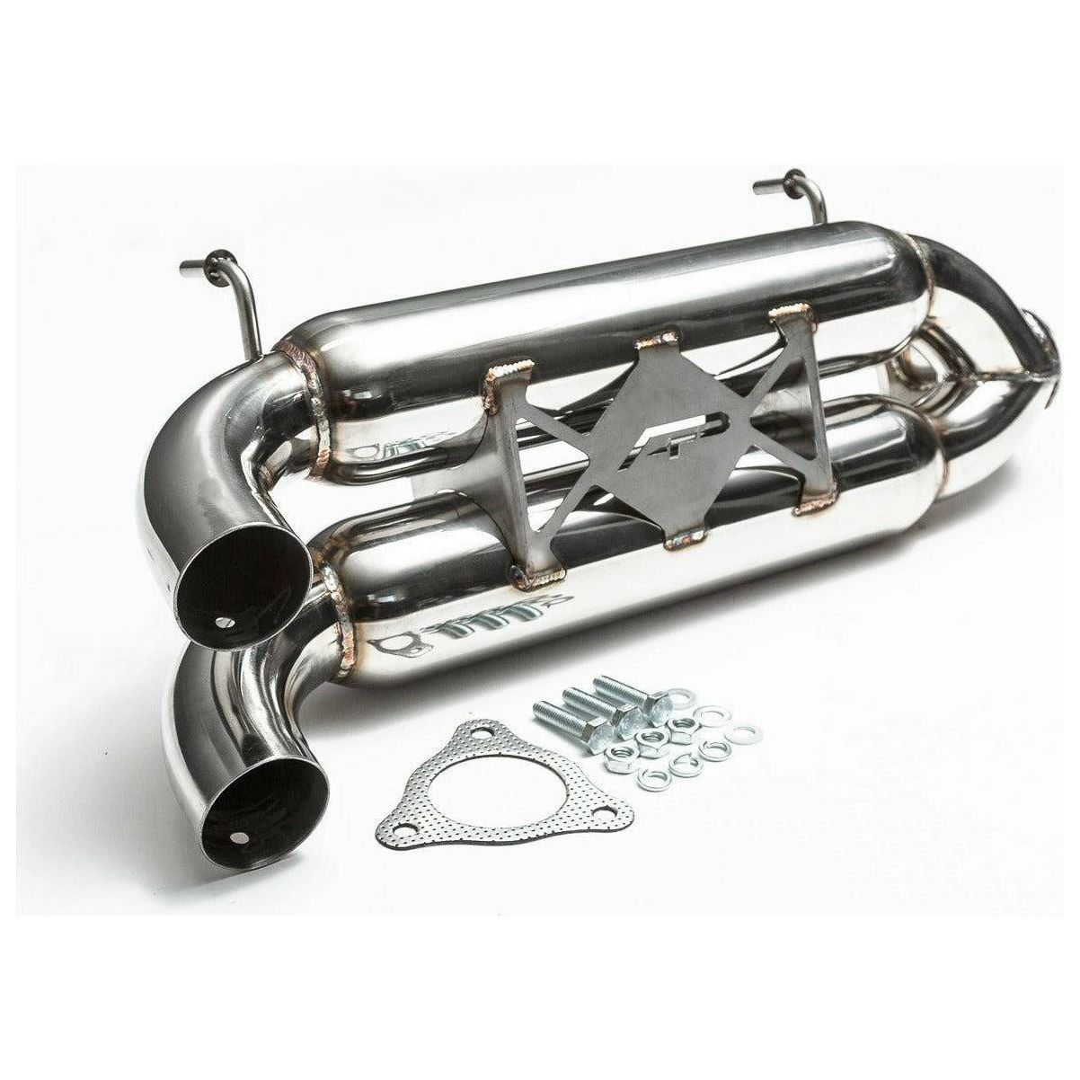 Polaris RZR Turbo Dual Tip Exhaust System | Agency Power