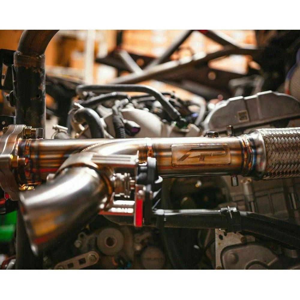 Agency Power Polaris RZR XP Turbo/Turbo S Valvetronic Dump Race Pipe