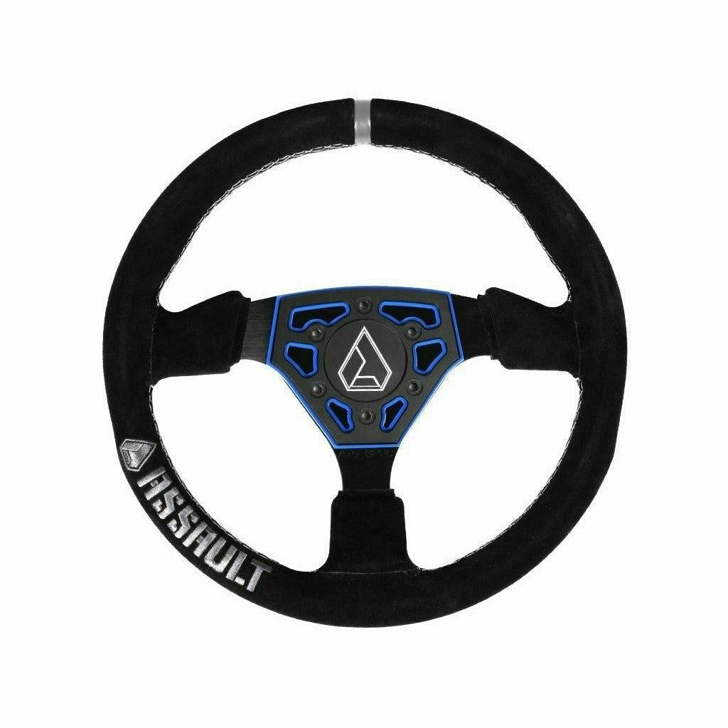 Navigator Suede Steering Wheel - Kombustion Motorsports
