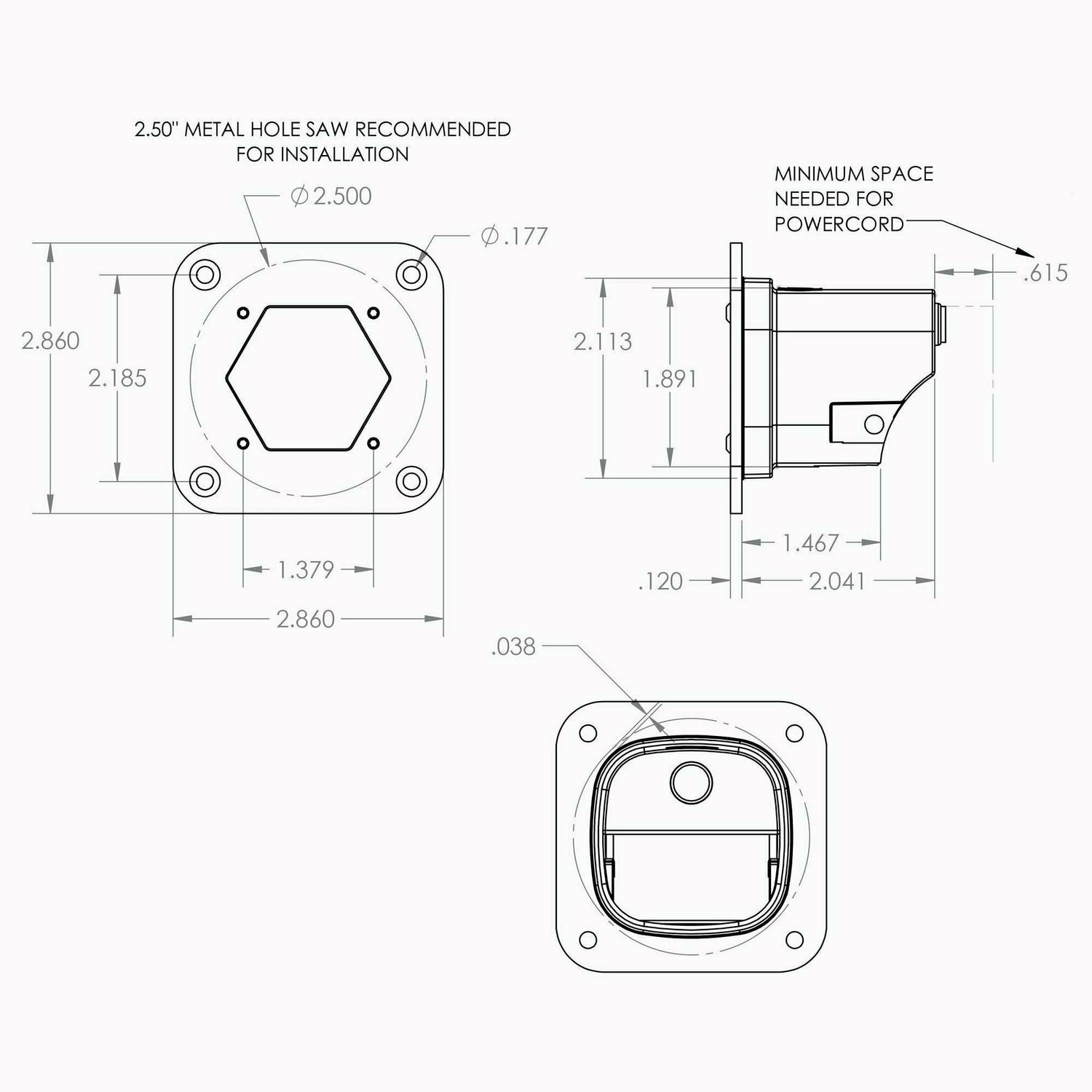Baja Designs S1 Flush Mount LED Reverse Kit