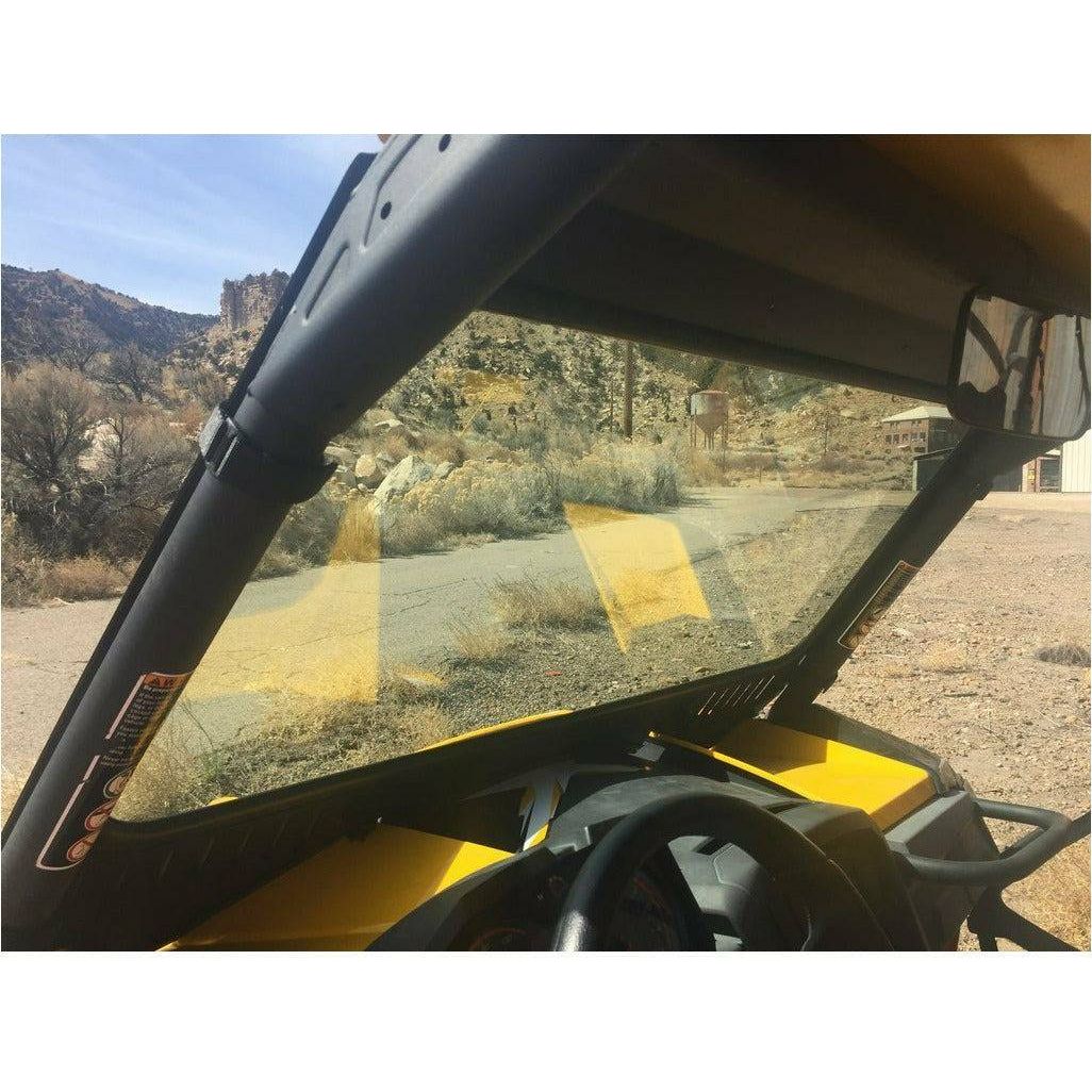 Can Am Maverick XRS (2014-2018) Vented Glass Front Windshield | Bent Metal