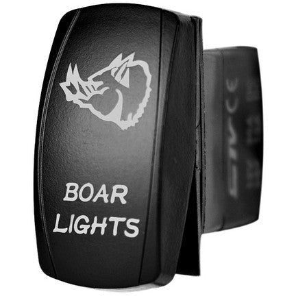 Boar Lights Rocker Switch