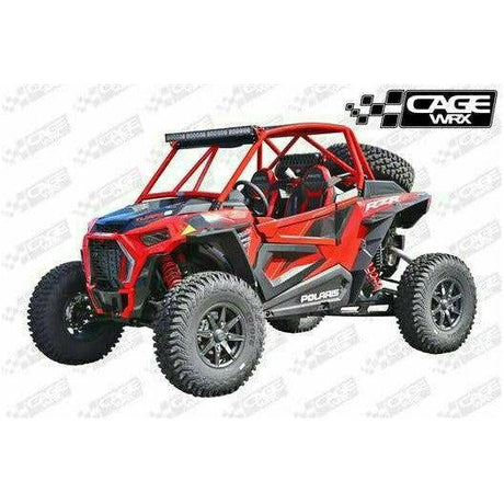 Polaris RZR (2019-2023) Raw Assembled Competition Cage with Roof | CageWRX
