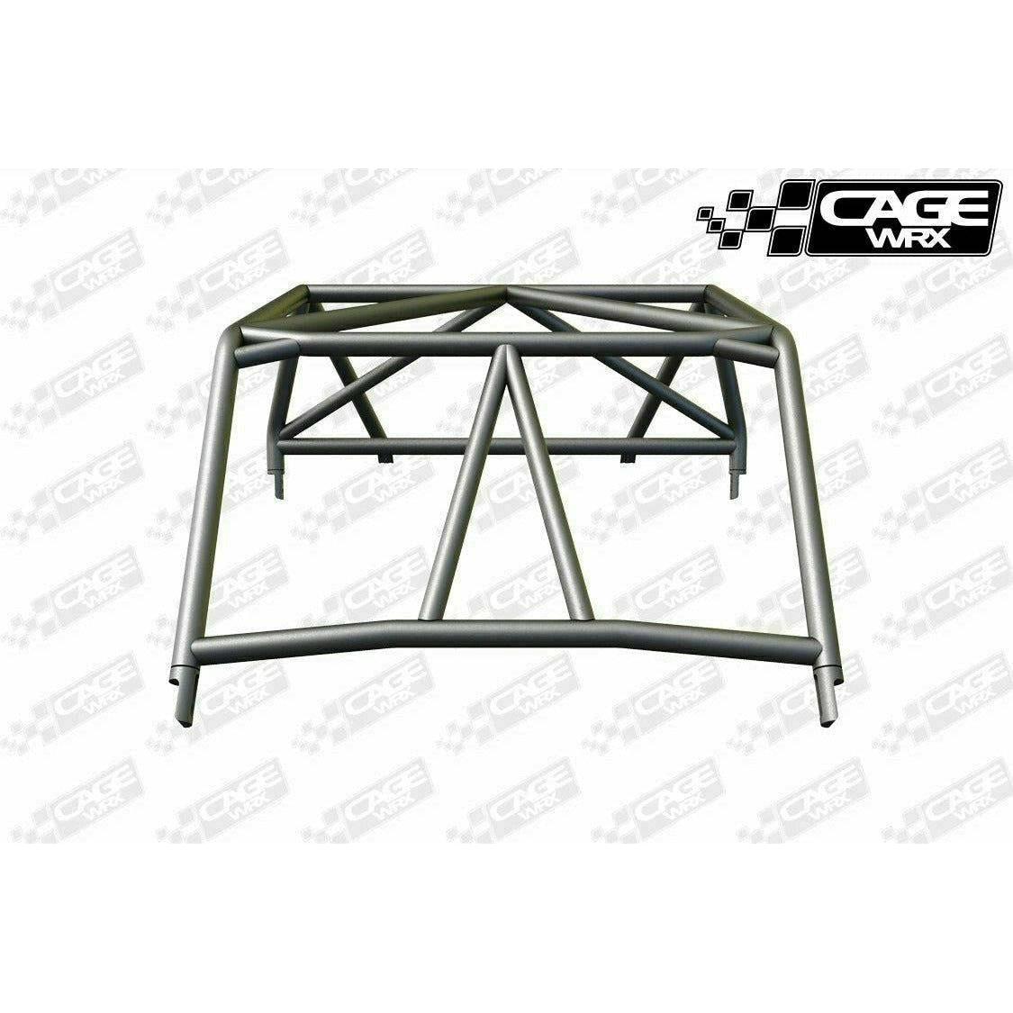Polaris RZR (2019-2023) Raw Assembled Baja Spec Cage with Roof | CageWRX