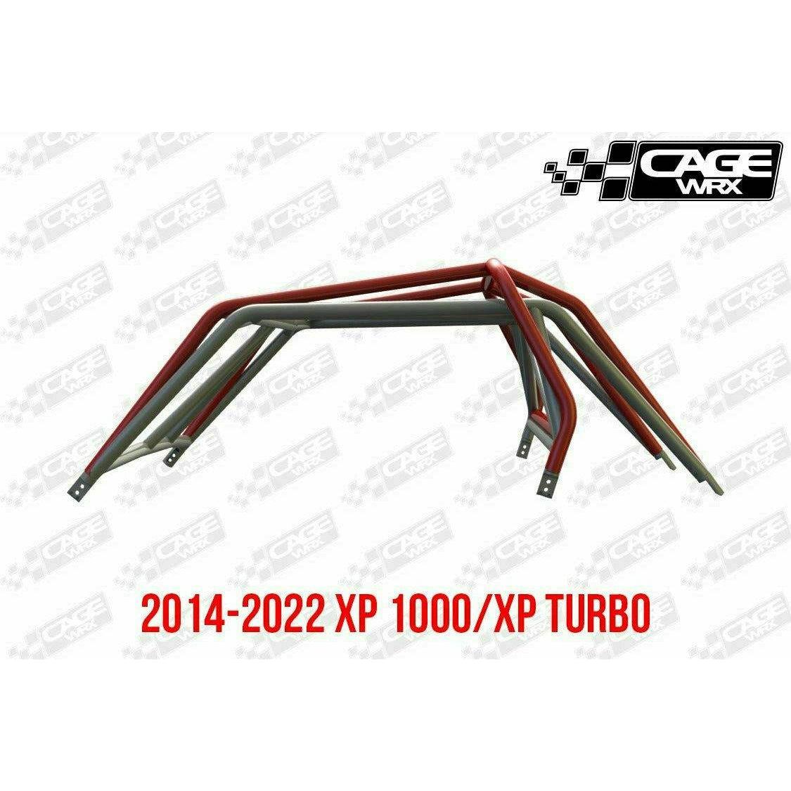 Polaris RZR (2019-2023) Raw Assembled Baja Spec Cage with Roof | CageWRX