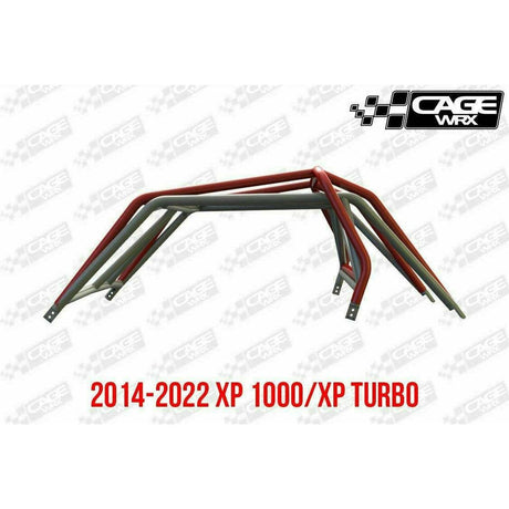 Polaris RZR (2019-2023) Raw Assembled Baja Spec Cage with Roof | CageWRX