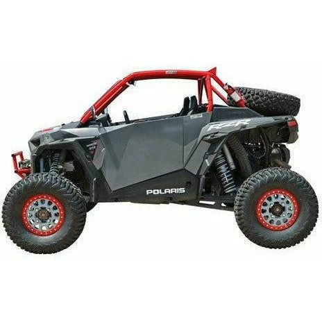 CageWRX Polaris RZR 2-Seater Aluminum Doors (Black)