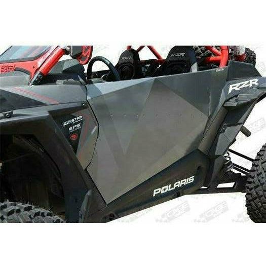 CageWRX Polaris RZR 2-Seater Aluminum Doors (Black)