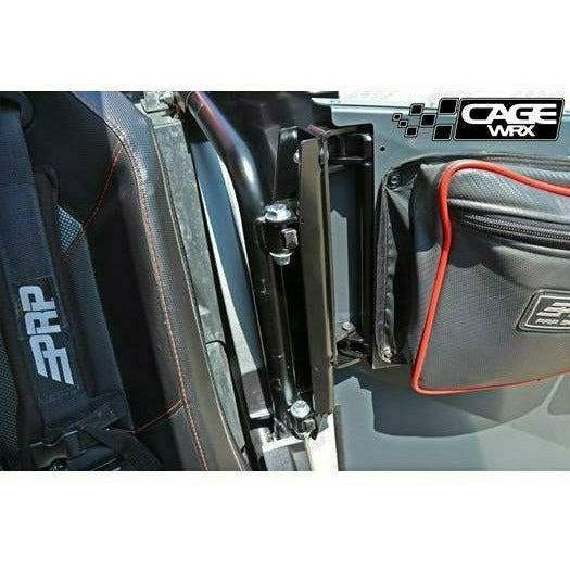 CageWRX Polaris RZR 2-Seater Aluminum Doors (Black)