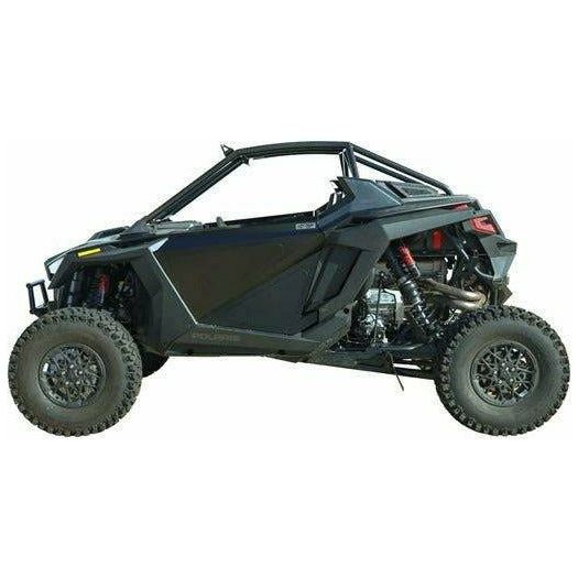 CageWRX Polaris RZR PRO R "SUPER SHORTY" 2-Seater Assembled Cage with Roof (Raw)