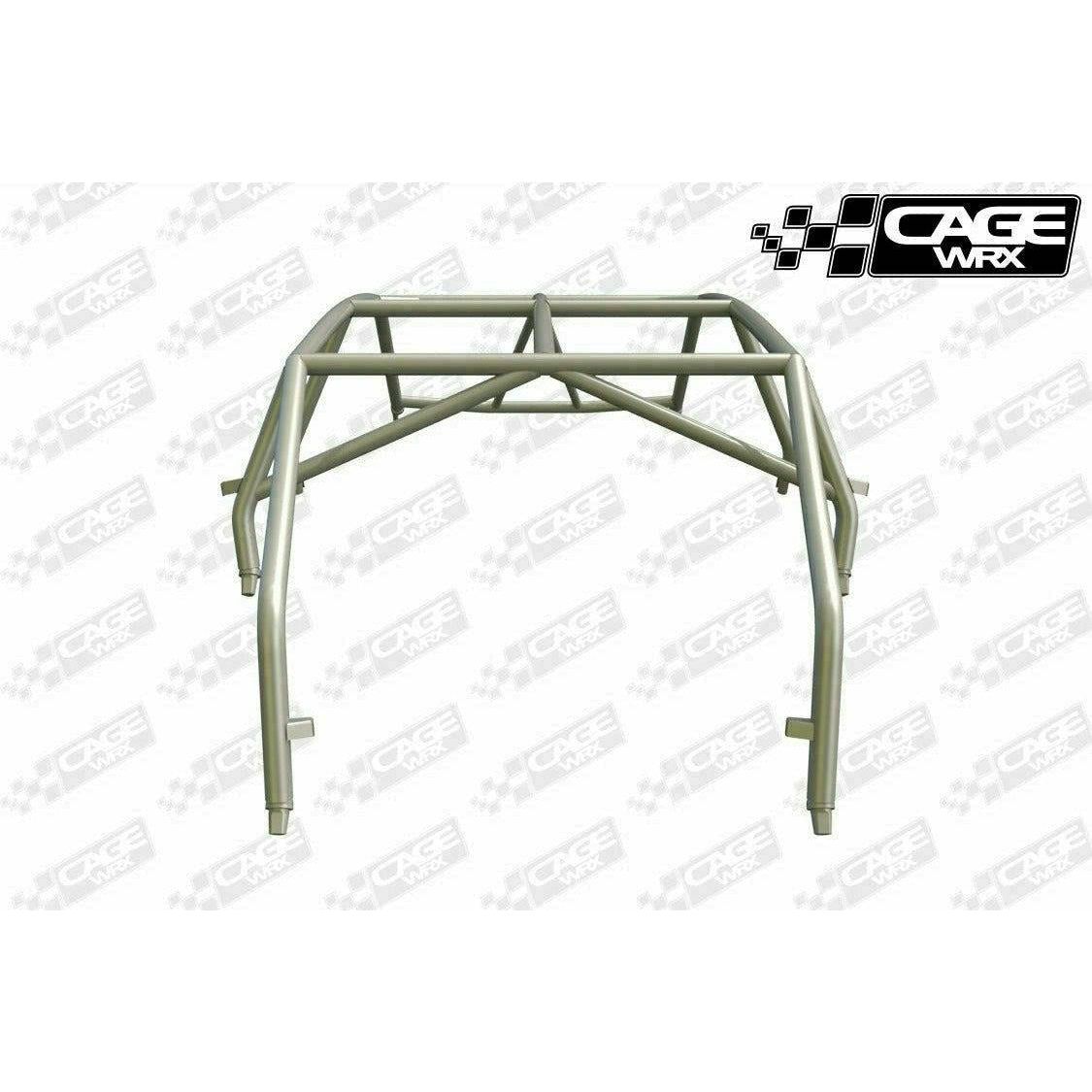 CageWRX Polaris RZR PRO R "SUPER SHORTY" 4-Seater Assembled Cage with Roof (Raw)