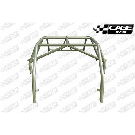 CageWRX Polaris RZR PRO R "SUPER SHORTY" 4-Seater Assembled Cage with Roof (Raw)