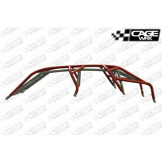 CageWRX Polaris RZR PRO R "SUPER SHORTY" 4-Seater Assembled Cage with Roof (Raw)