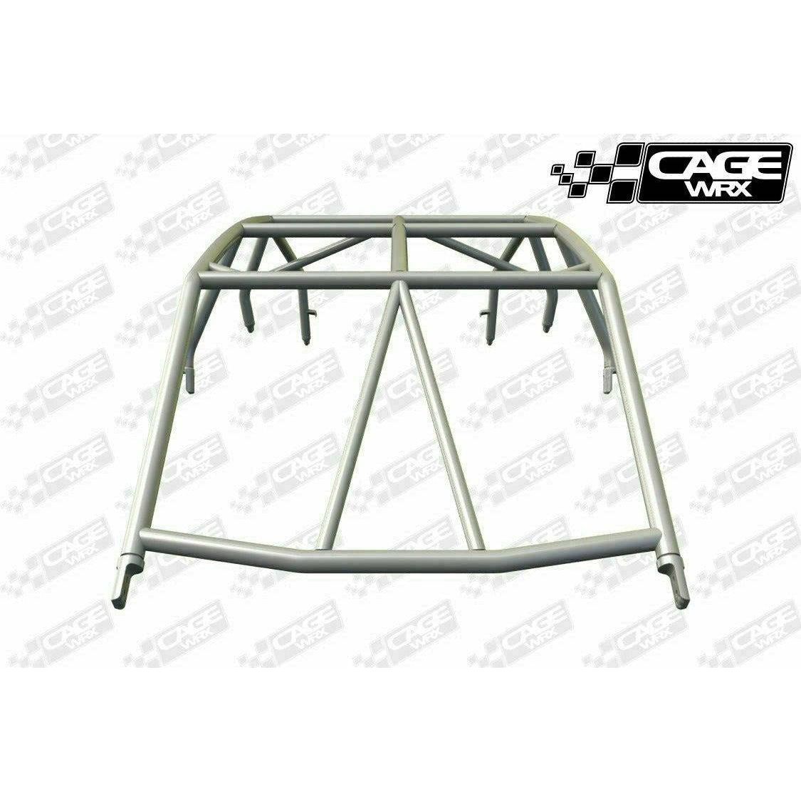CageWRX Polaris RZR PRO R "SUPER SHORTY" 4-Seater Assembled Cage with Roof (Raw)