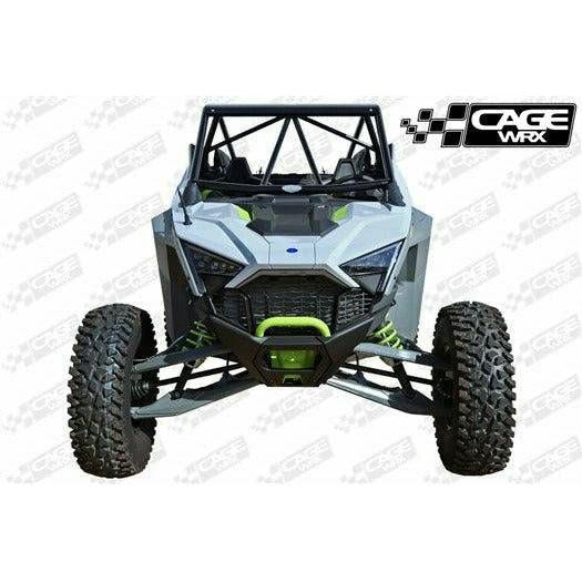 CageWRX Polaris RZR Turbo R Assembled Cage Kit with Roof (Raw)