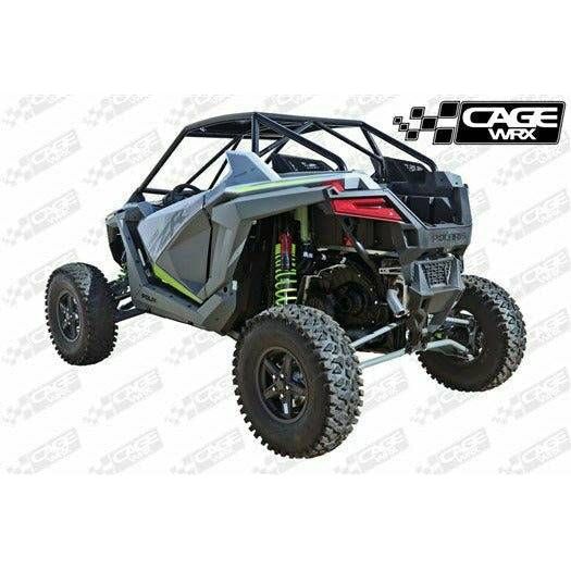 CageWRX Polaris RZR Turbo R Assembled Cage Kit with Roof (Raw)