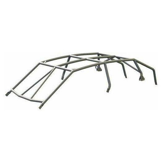 CageWRX Polaris RZR Turbo R "Super Shorty" 4-Seater Assembled Cage Kit with Roof (Raw)