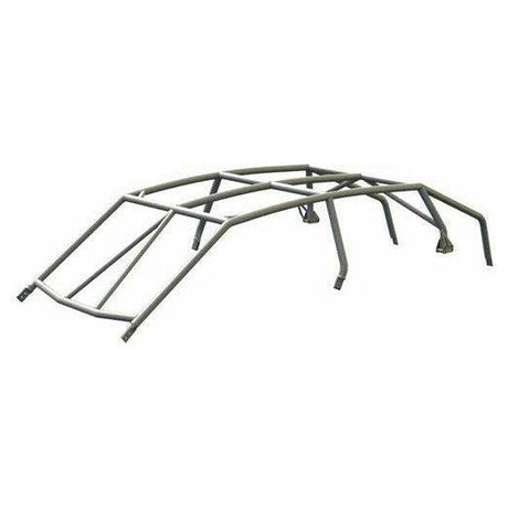 CageWRX Polaris RZR Turbo R "Super Shorty" 4-Seater Assembled Cage Kit with Roof (Raw)