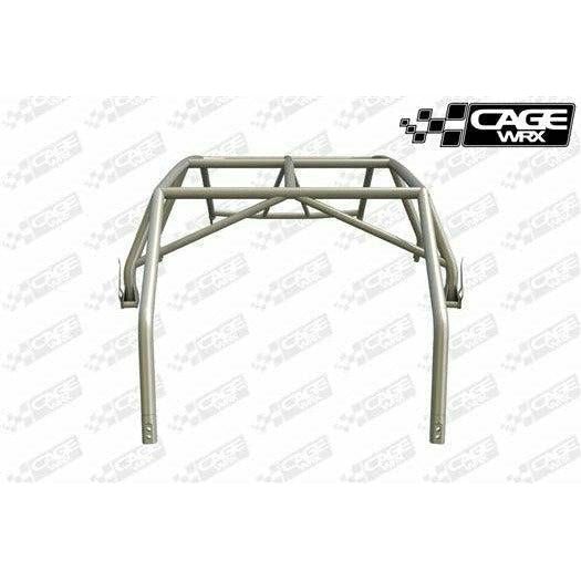 CageWRX Polaris RZR Turbo R "Super Shorty" 4-Seater Assembled Cage Kit with Roof (Raw)