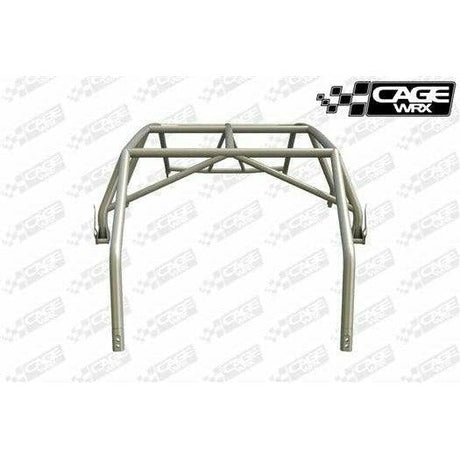 CageWRX Polaris RZR Turbo R "Super Shorty" 4-Seater Assembled Cage Kit with Roof (Raw)