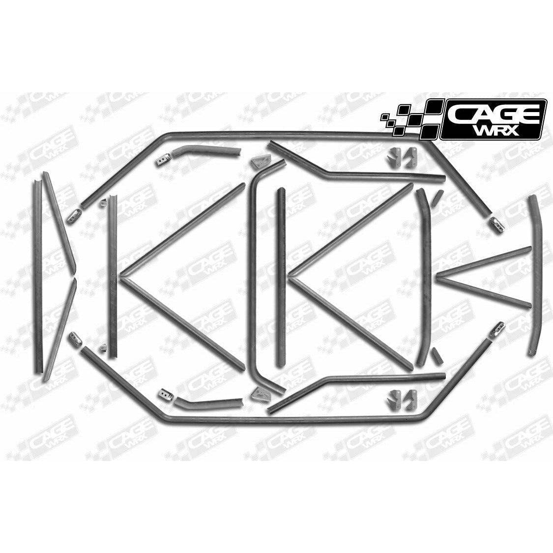 Polaris RZR 4 (2014-2018) Raw Unassembled Baja Spec Cage Kit | CageWRX