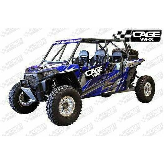 Polaris RZR 4 (2014-2018) Raw Assembled Baja Spec Cage with Roof | CageWRX