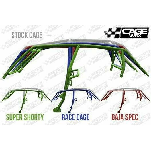 Polaris RZR 4 (2014-2018) Raw Assembled Baja Spec Cage with Roof | CageWRX