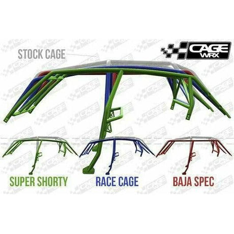 Polaris RZR 4 (2014-2018) Raw Assembled Baja Spec Cage with Roof | CageWRX