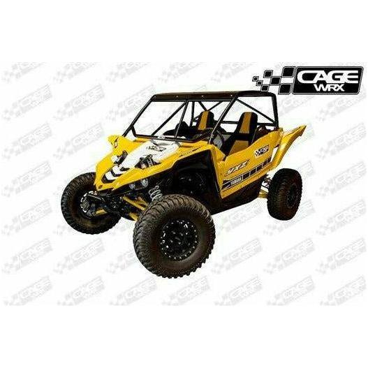 Yamaha YXZ 1000R Raw Assembled Super Shorty Cage with Roof | CageWRX