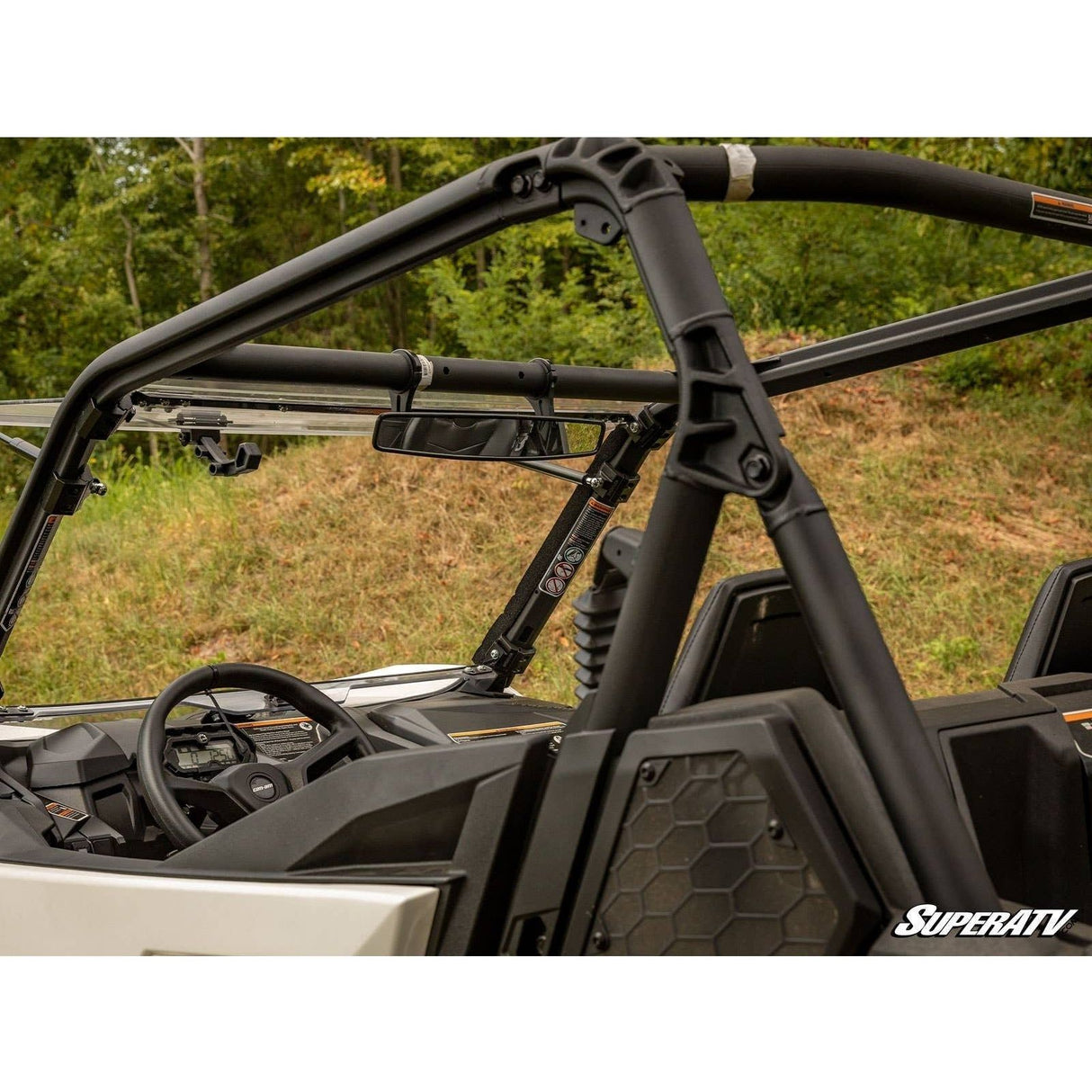 Can Am 17" Curved Rear View Mirror | SuperATV