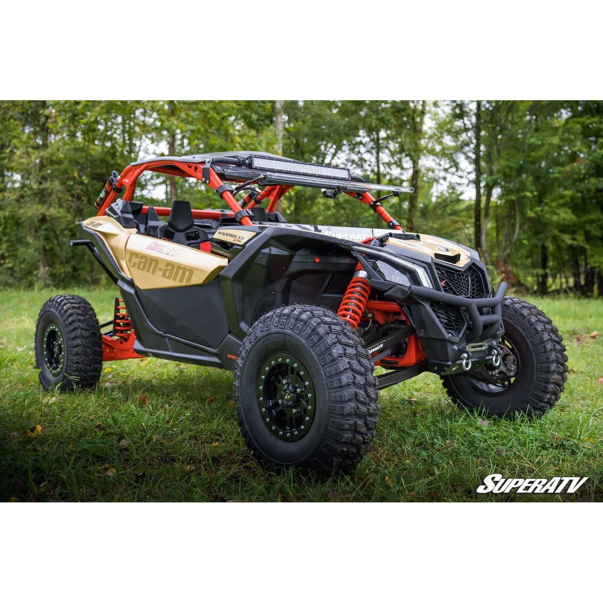 Can Am X3 72" High Clearance Boxed Front A-Arms | SuperATV