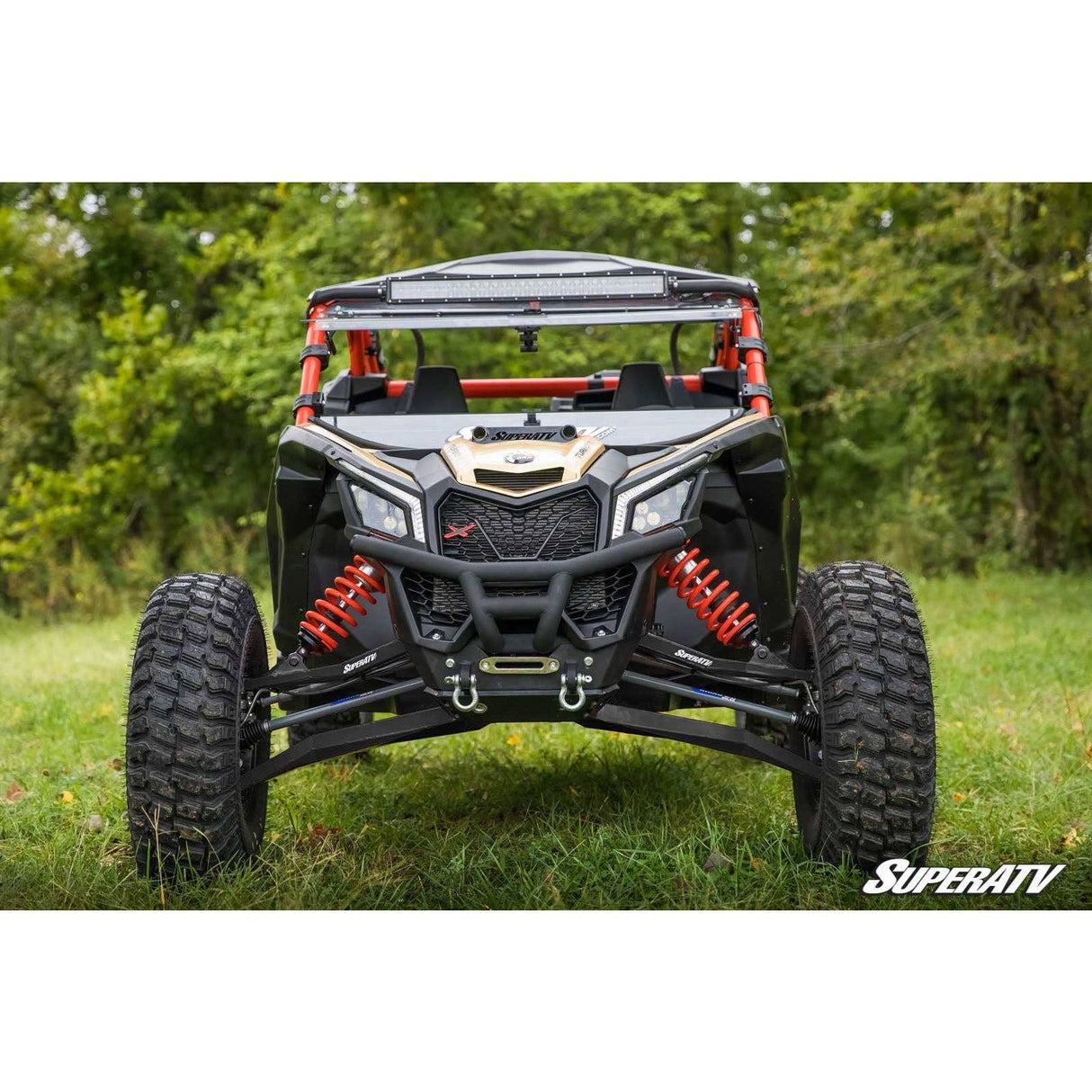 Can Am X3 72" High Clearance Boxed Front A-Arms | SuperATV