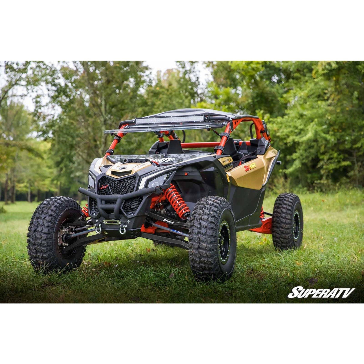 Can Am X3 72" High Clearance Boxed Front A-Arms | SuperATV