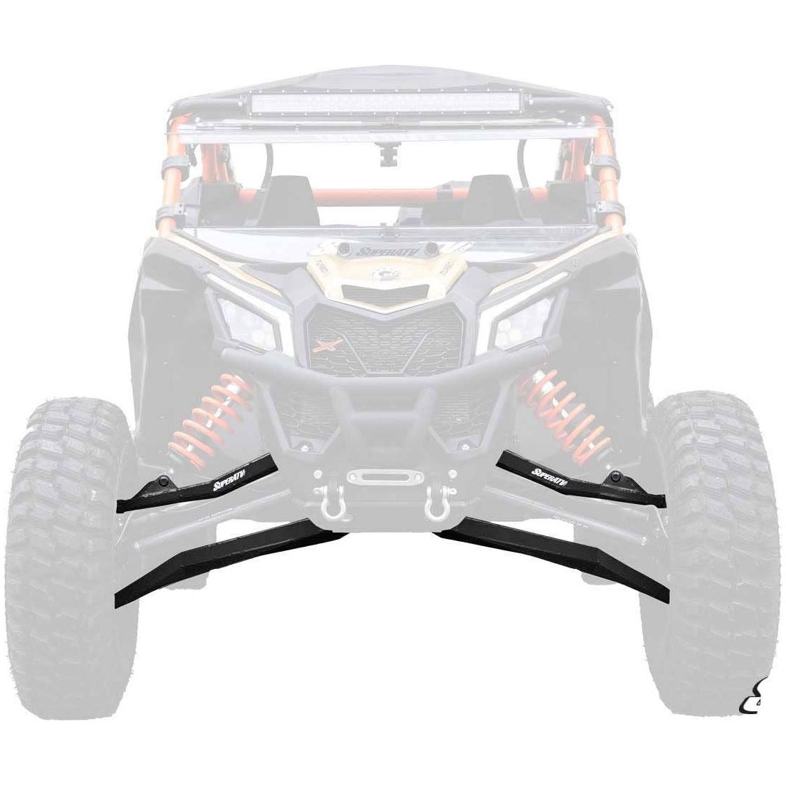Can Am X3 72" High Clearance Boxed Front A-Arms | SuperATV