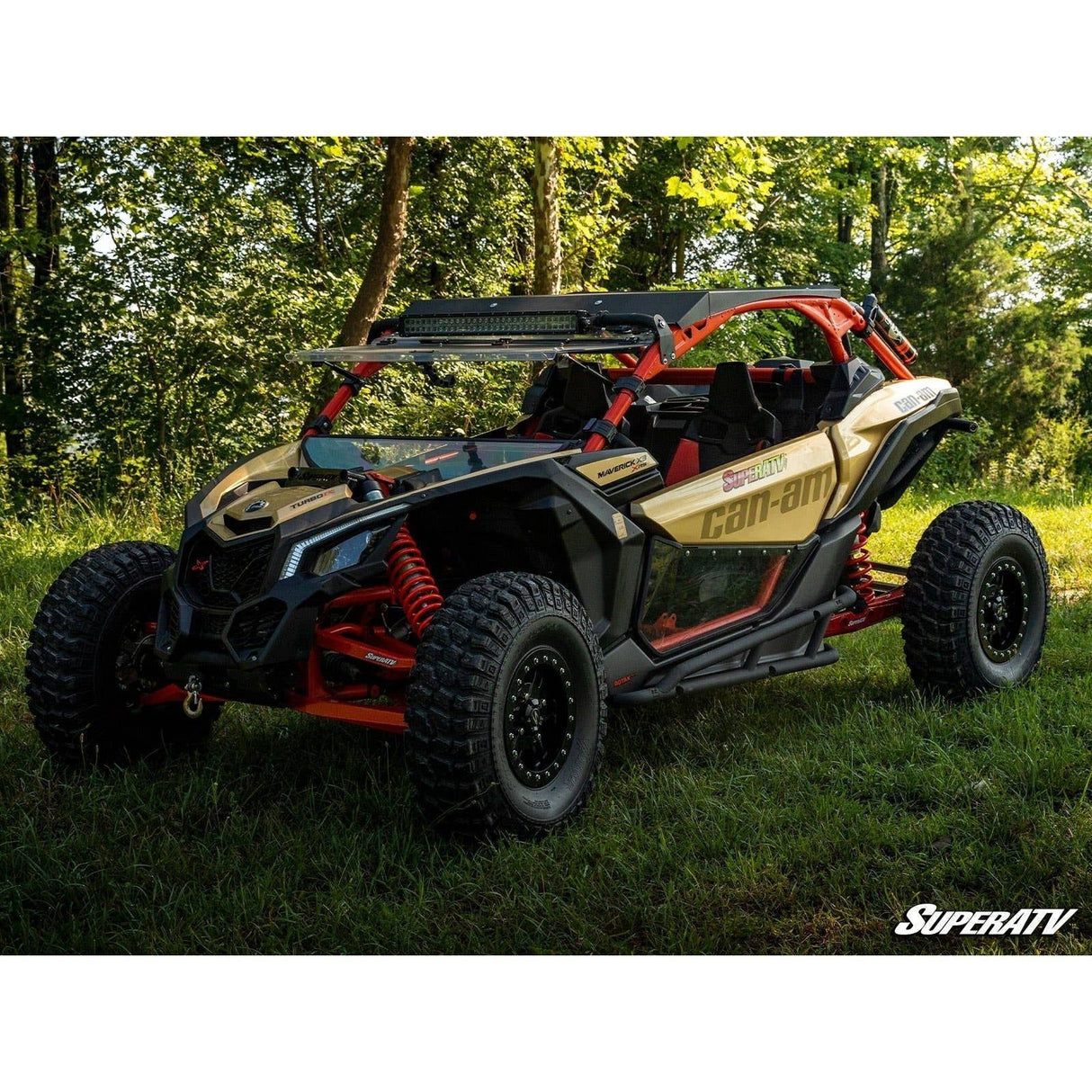 Can Am X3 Clear Lower Doors | SuperATV