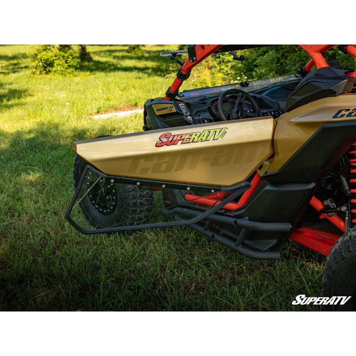 Can Am X3 Clear Lower Doors | SuperATV