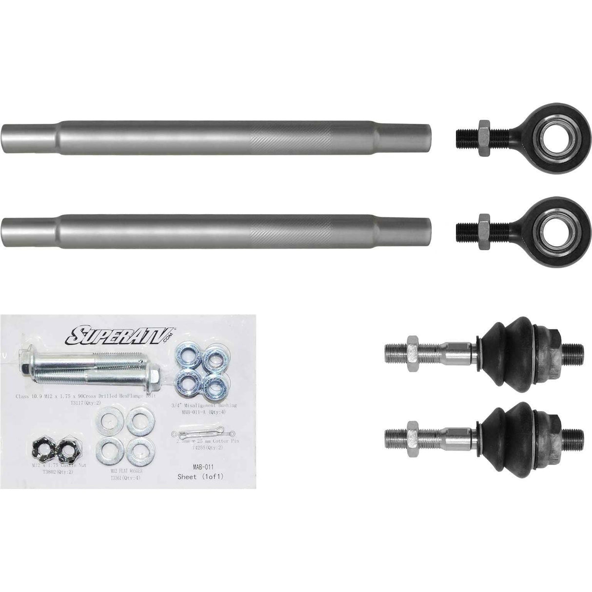Can Am X3 Heavy Duty Tie Rod Kit | SuperATV