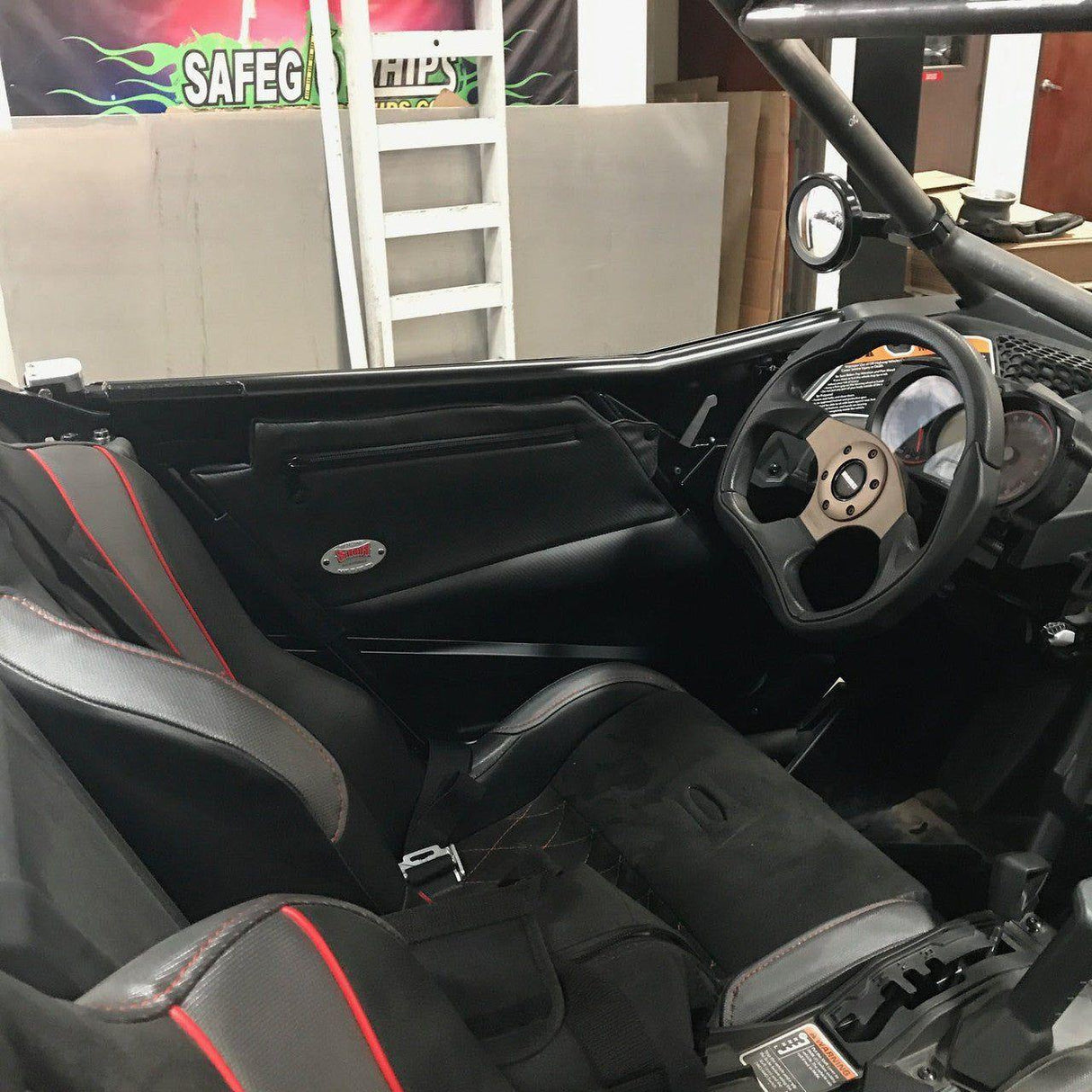 Can Am X3 Hi-Bred Door Storage Bags | SDR Motorsports