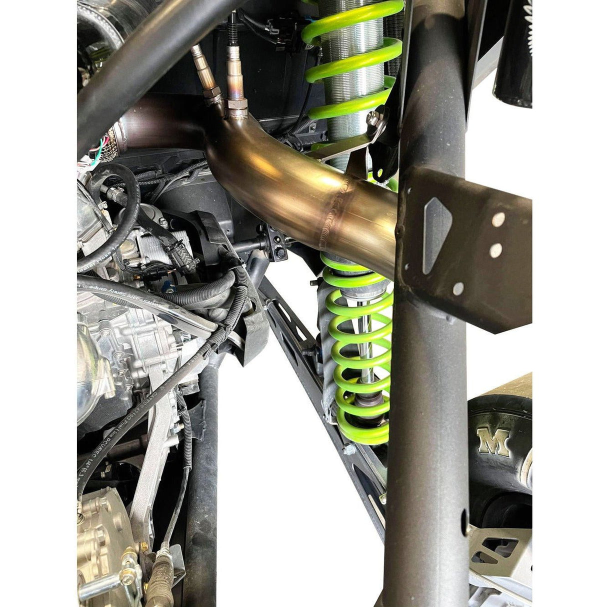 Can Am X3 Turbo Back 3" Full Race Pipe with Muffler